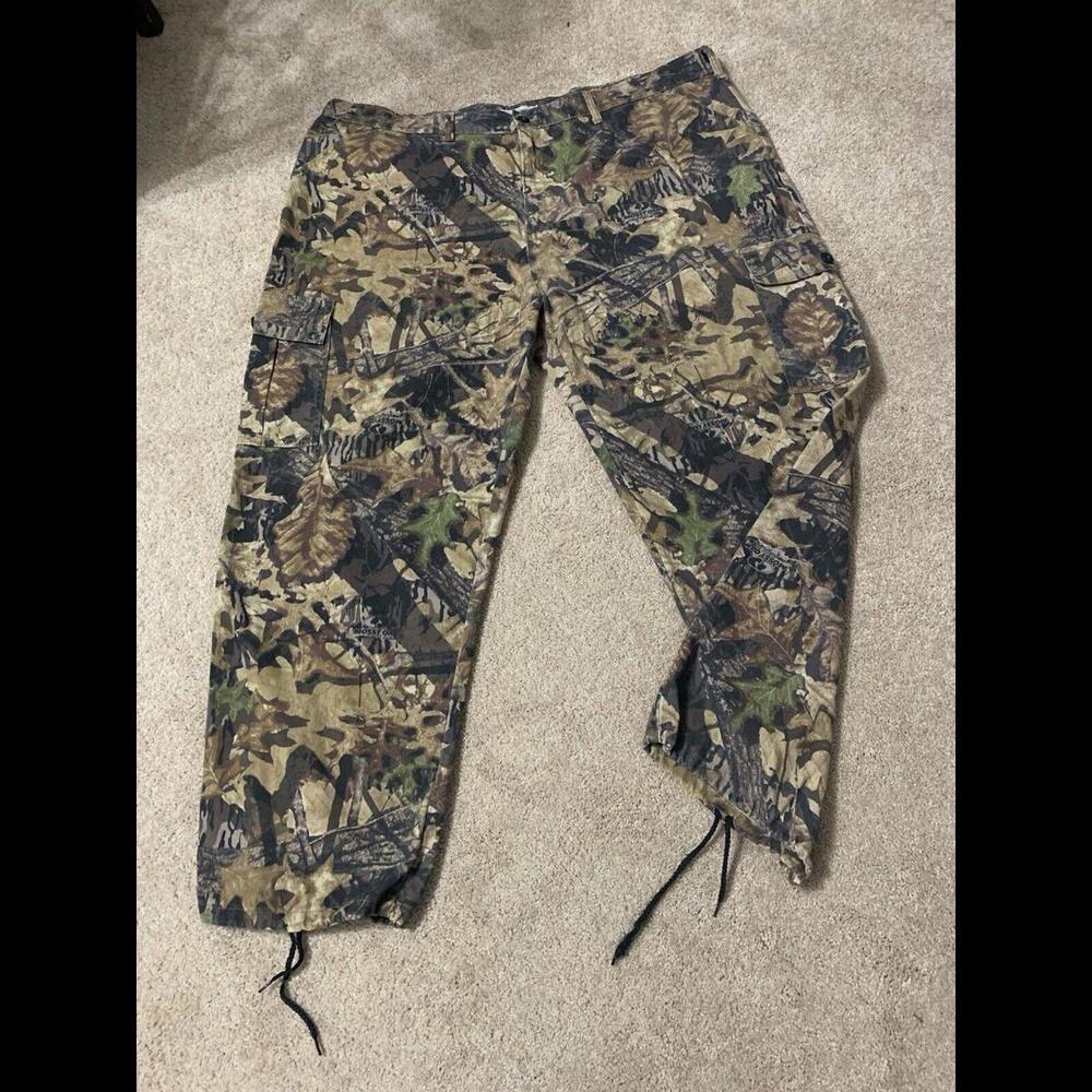 Vintage Jerzees Outdoors Camo Adult 3XL Realtree Camouflage Baggy 31” Inseam